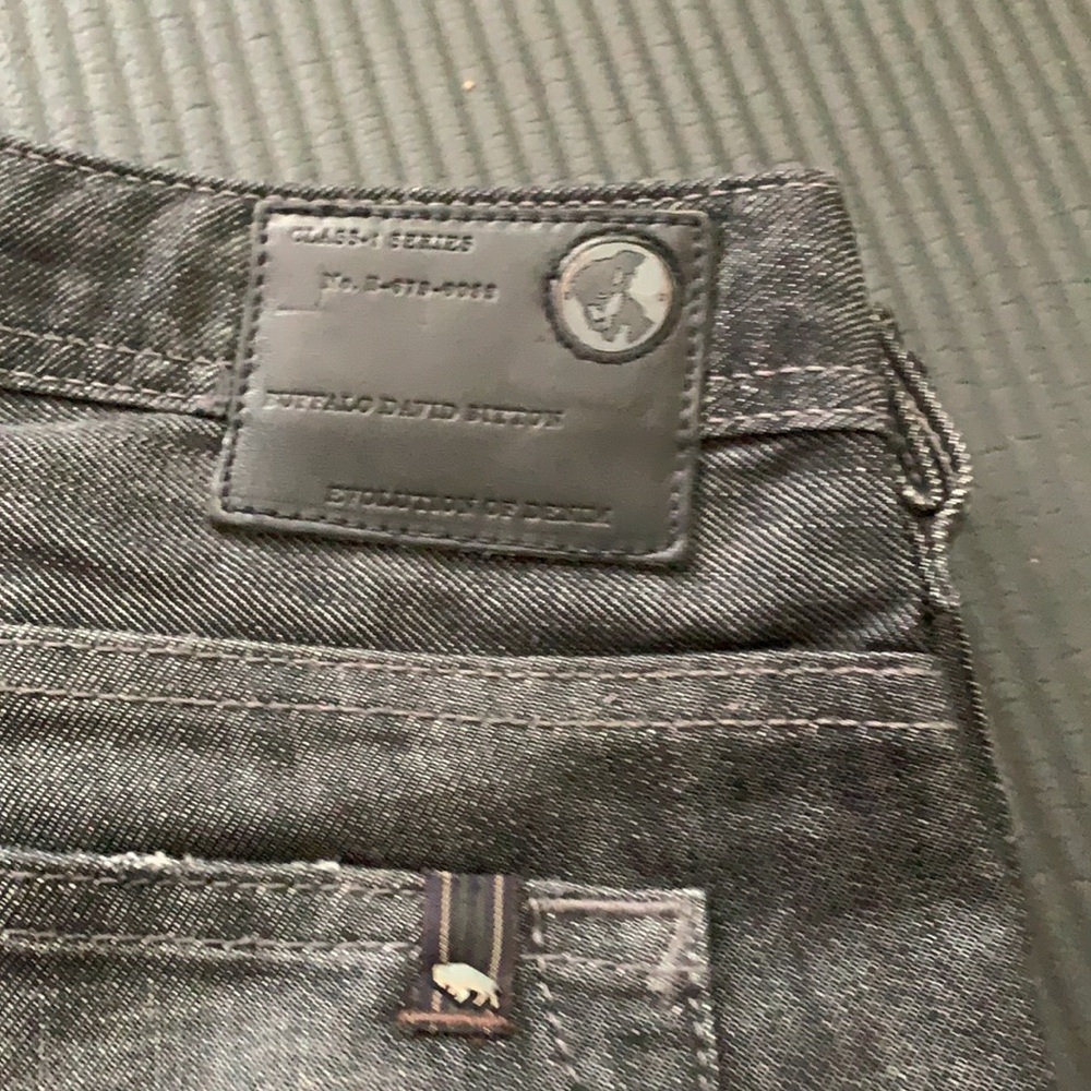 Buffalo Driven Straight Faded Black Jeans 30x30 - Picture 6 of 6